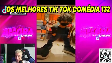 YURI REAGINDO OS MELHORES TIK TOK DE COMÉDIA - TENTE NÃO RIR! #132 | SemZero