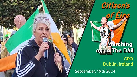 Citizen's on to Eire, Marching to the Dáil – 19 Sep 2024