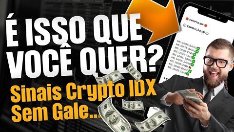 💰 Sinais Crypto IDX Binomo - Sala de Sinais Sem Gale 🔥