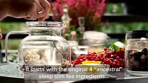 Sleep Tight and Wake Up Light with Slim Sleep Tea