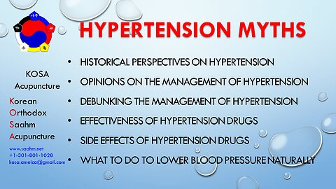 Hypertension Has Been Debunked