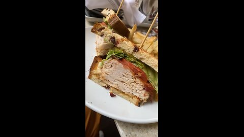 This club sandwich, tho‼️‼️‼️