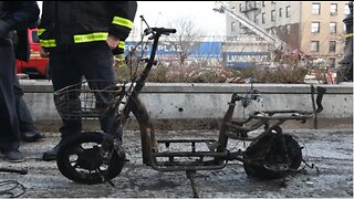 Was An Exploding E-Scooter Battery To Blame For Hellacious Bronx Supermarket Fire?