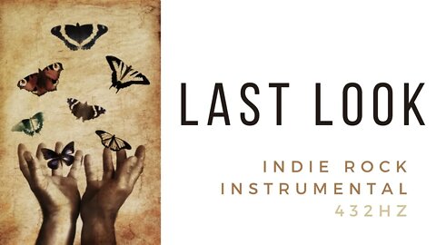 G Major Backing Track | Last Look - Slow Indie Rock (120bpm) [432 hz tuning]