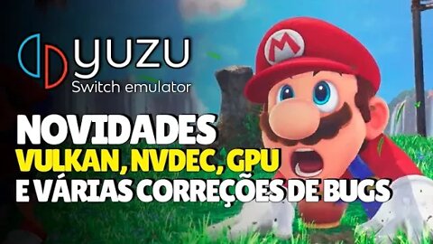 Yuzu | Relatório de progresso | Dezenas de novidades para o emulador de Switch