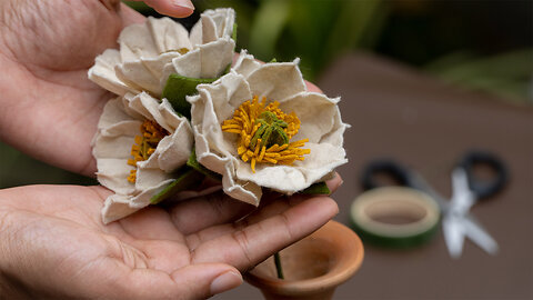 Loved arts and crafts - Make DIY Felt Flower