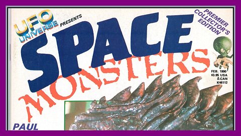 UFO Universe Presents – Space Monsters Issue 1 (1990) [Zombos’ Closet]