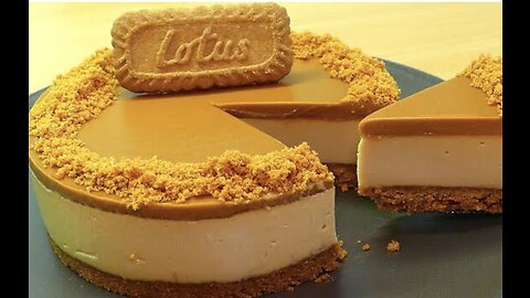 Lotus Biscoff Chessecake | No-Bake Recipe