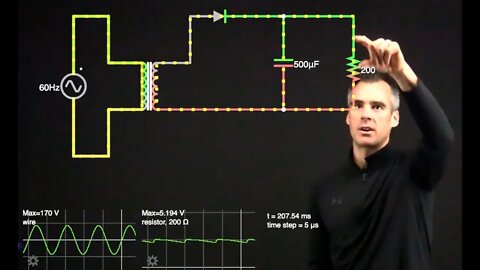 How to convert 120 Vrms AC to 5 V DC (like AC to DC conversion for a USB charger)