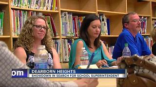 Showdown in search for Dearborn Heights school superintendent