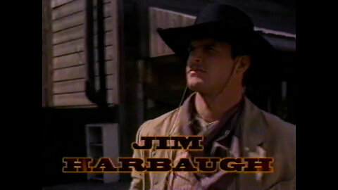 May 26, 1994 - Promo for Jim Harbaugh in 'The Adventures of Brisco County, Jr.'