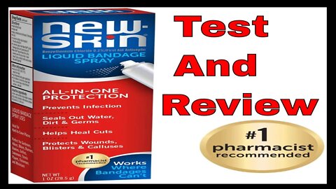 New-Skin Liquid Bandage Spray Full Honest Test & Review