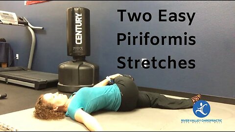 How to Relieve SCIATICA and Hip Pain with Two Easy Piriformis Stretches | Dr K & Dr Wil