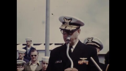 U.S. Coast Guard Cutter 37 homecoming in 1970