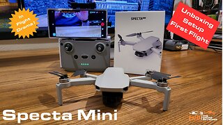 Specta Mini Unboxing Setup First Flight