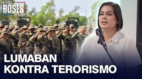 VP Sara Duterte, hinimok ang publiko na lumaban kontra terorismo