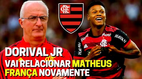 DORIVAL JÚNIOR VAI RELACIONAR MATHEUS FRANÇA PARA JOGAR NO PROFISSIONAL NOVAMENTE