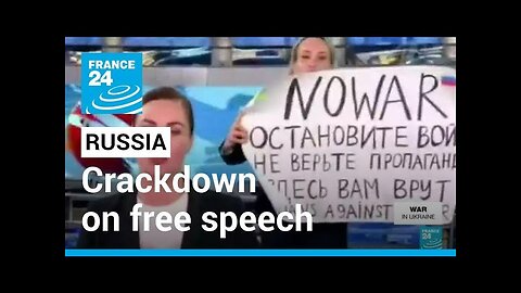 War in Ukraine: In Russia, a near total crackdown on free speech- #ValmikiG