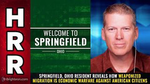 Springfield, Ohio resident reveals how weaponized migration is ECONOMIC WARFARE...