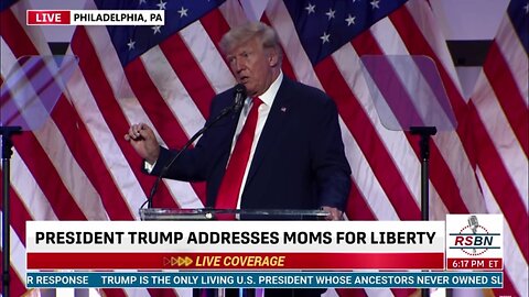 President Trump Speaks At Moms For Liberty: Joyful Warriors Summit PA 06/30/2023