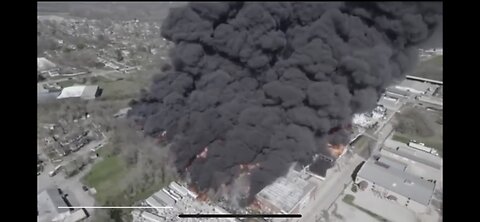 MASSIVE PLASTICS RECYCLING FIRE - RICHMOND INDIANA 04/11/23