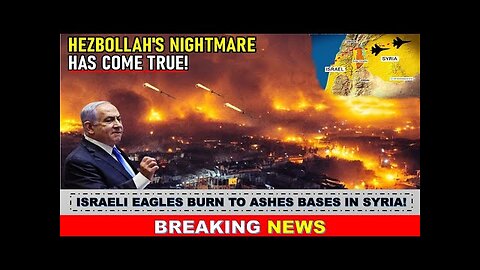 Finally happened: Israeli Army LAUNCH SURPRISE ATTACK & BLOW UP Hezbollah Main Bases near Damascus!