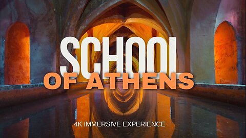 School of Athens | 4K Immersive, Luminescent Experience