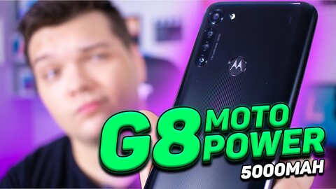 Moto G8 POWER - O MELHOR CUSTO BENEFÍCIO DA MOTOROLA!? Unboxing e Primeiras Impressões