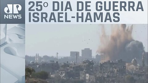 Nova rodada de explosões atingem região de Gaza