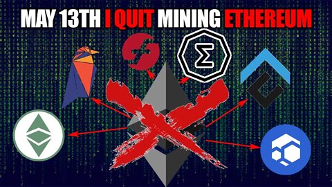 WHY I QUIT MINING ETHEREUM - The Great Hashrate Migration