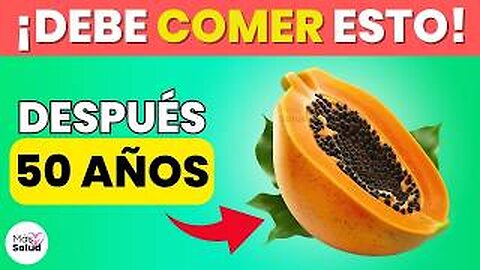 10 Alimentos Que DEBES Comer Si Tienes 40 Años o más