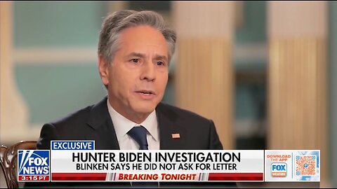 Antony Blinken Won’t Answer If Hunter’s Laptop Is Russian Disinfo or Not