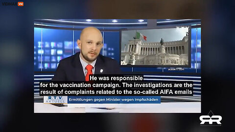 Italy's Ex Health Minister Investigated For Murder… He Knew Covid Vax Was Killing People & Pushed It