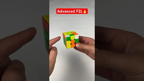 Easy Advanced F2L #rubikscube #cubing #shorts