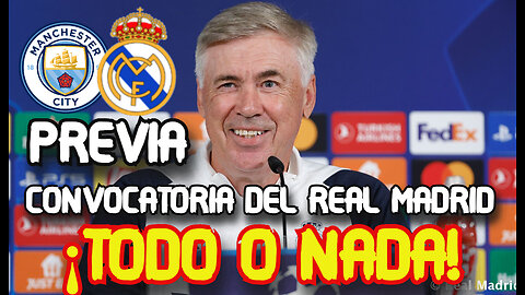 REACCION DE CARLO ANCELOTTI PREVIA MANCHESTER CITY VS REAL MADRID UEFA CHAMPIONS LEAGUE