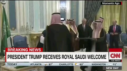 🔴🇺🇸 As President, Donald Trump recieved a Royal Welcome from Saudi Arabia 🇸🇦