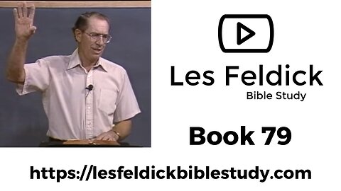 Les Feldick Bible Study Book 79