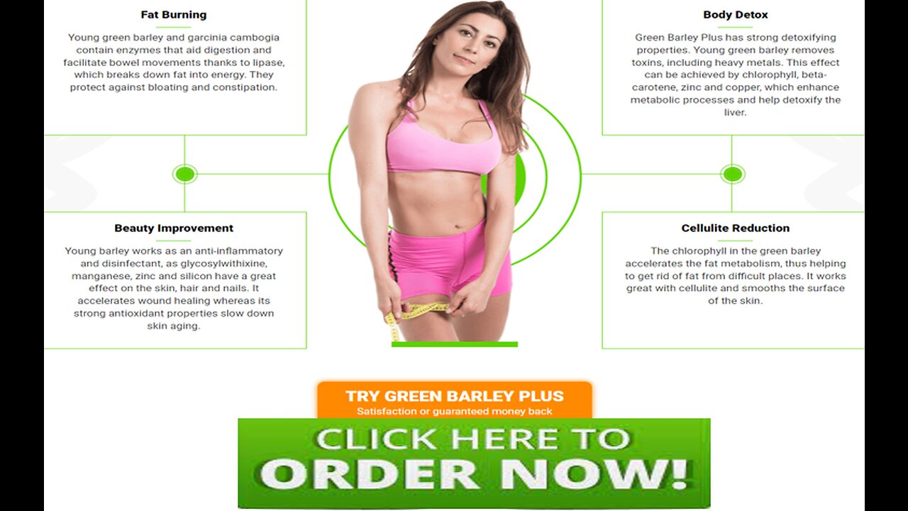 What Is Green Barley Plus 