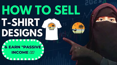 How to Sell T-shirt Design to Make Passive Income, Best passive income idea.