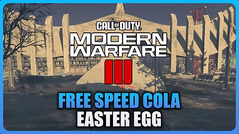 MW3 Zombies - Secret Free Speed Cola Easter Egg