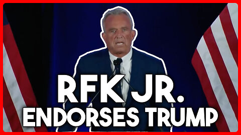 WOW: RFK Jr. Endorses Trump & DESTROYS Kamala Harris