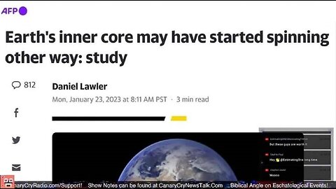 The AFP "News" Agency Now Claims Earth's Molten Core Started Spinning The Other Way? How Exactly?