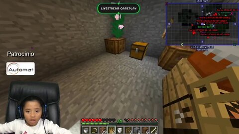 Live de Minecraft Malu Nunes #Pai_Eoroper #Eorper - EP07