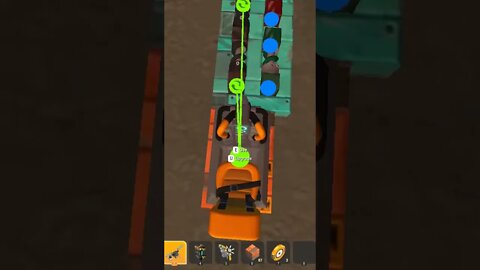 Scrap Mechanic Suspension Steering Parallel vs Series Test. #shorts