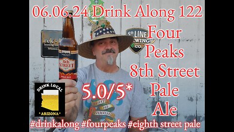 Drink Along w #beerandgear 122: Four Peaks 8th Street Pale Ale 5.0/5*