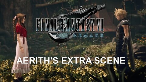 Final Fantasy VII Remake (PS4) - Aerith's Extra Scene