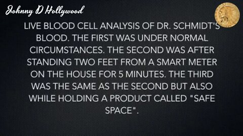 the effects of 5g, computers, smart meters on your blood.