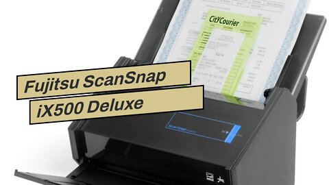 Fujitsu ScanSnap iX500 Deluxe Bundle Scanner for PC (PA03656-B015) (Discontinued by Manufacture...