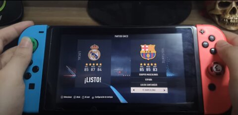 15 Minutos de Fifa 23 En Nintendo Switch - El Clásico - Real Madrid VS Barcelona 4K