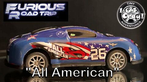 "All American" in Dark Blue- Model by Furious Road Trip